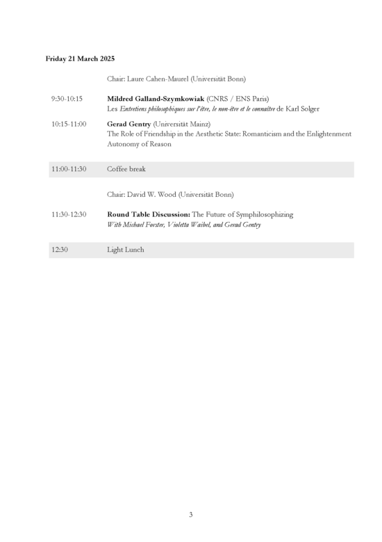 Konferenzprogramm