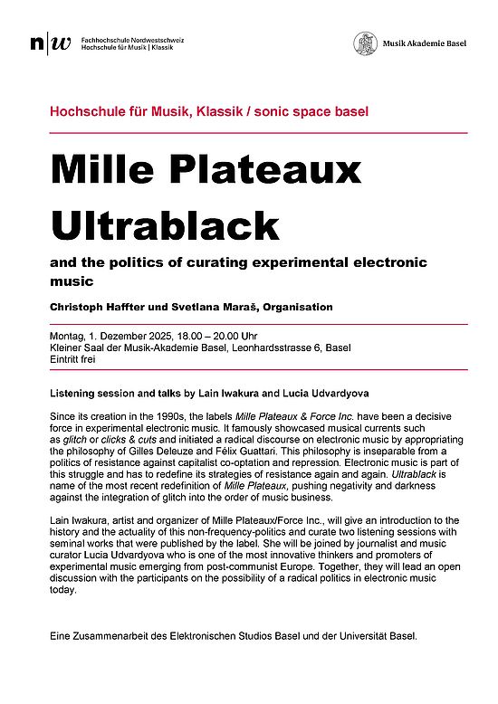 Programm Listening session