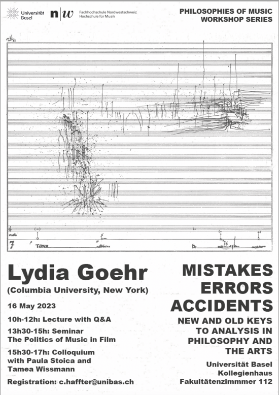Programm Workshop Goehr